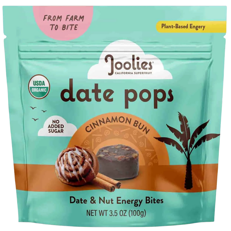 Organic Cinnamon Bun Date Pops