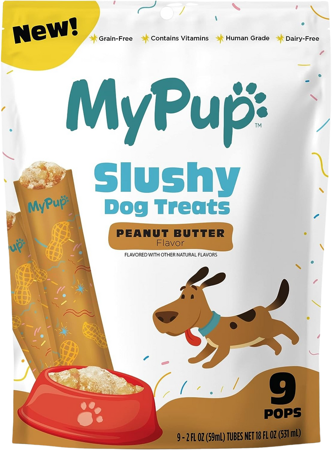 Peanut Butter Flavored Slushy Dog Treats (9 CT)