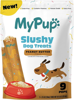 Peanut Butter Flavored Slushy Dog Treats (9 CT)