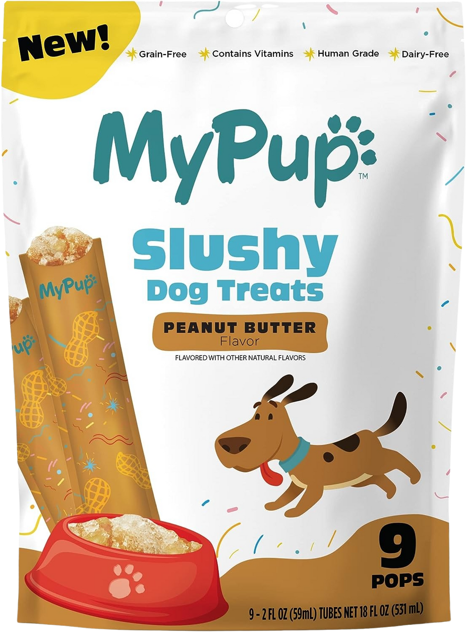 Peanut Butter Flavored Slushy Dog Treats (9 CT)