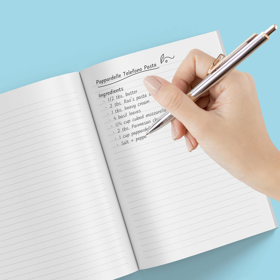 Essential Lined Notebook - Blue