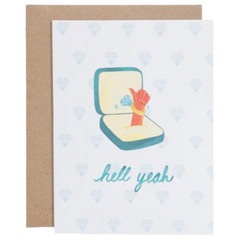 Hell Yeah Engagement Card
