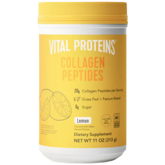 Lemon Collagen Peptides Dietary Supplement