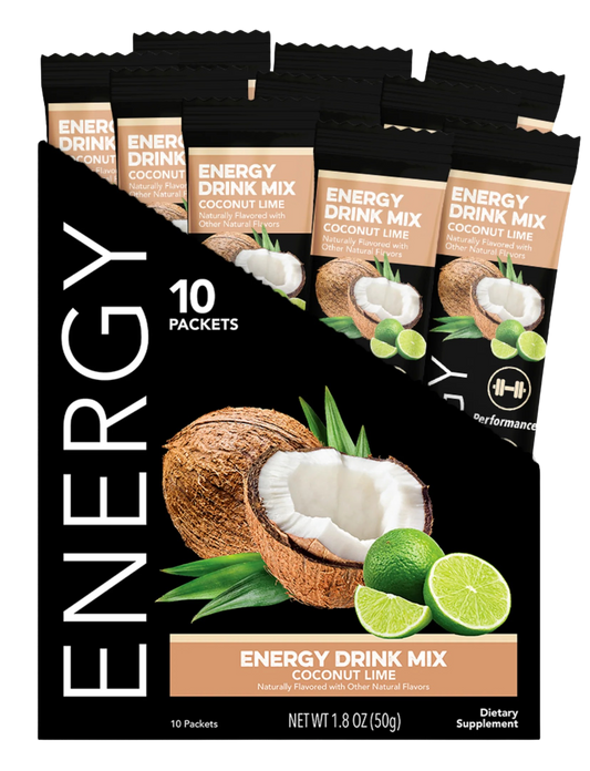 Coconut Lime Energy Drink Mix (10 CT)