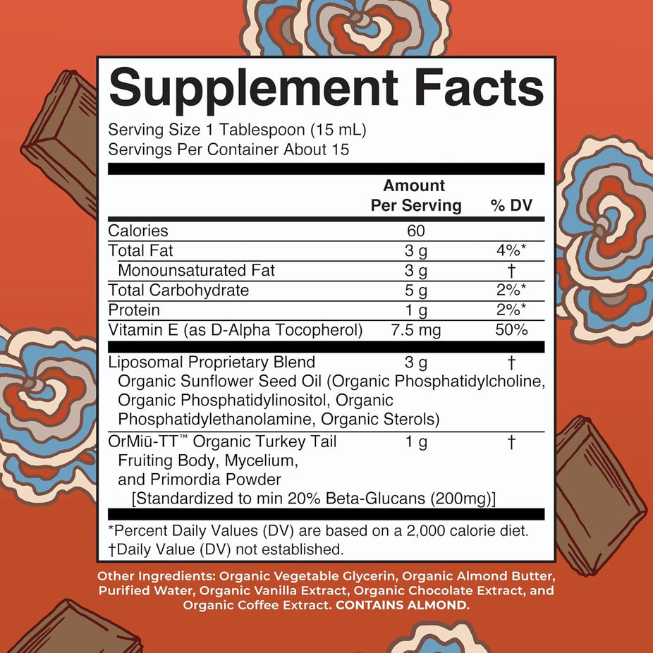 Turkey Tail Mushroom Liposomal Supplement