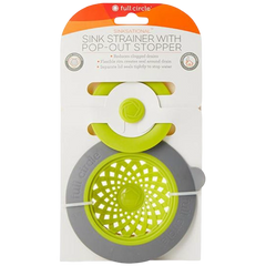 Sinksational Sink Strainer & Stopper – Green