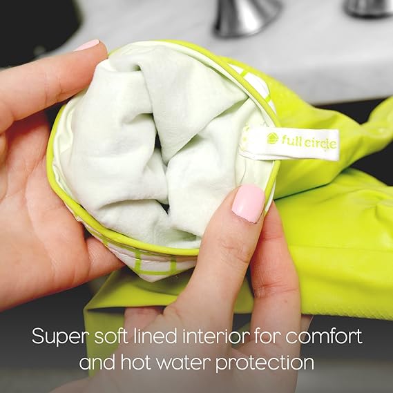 Splash Patrol Natural Latex Cleaning Gloves