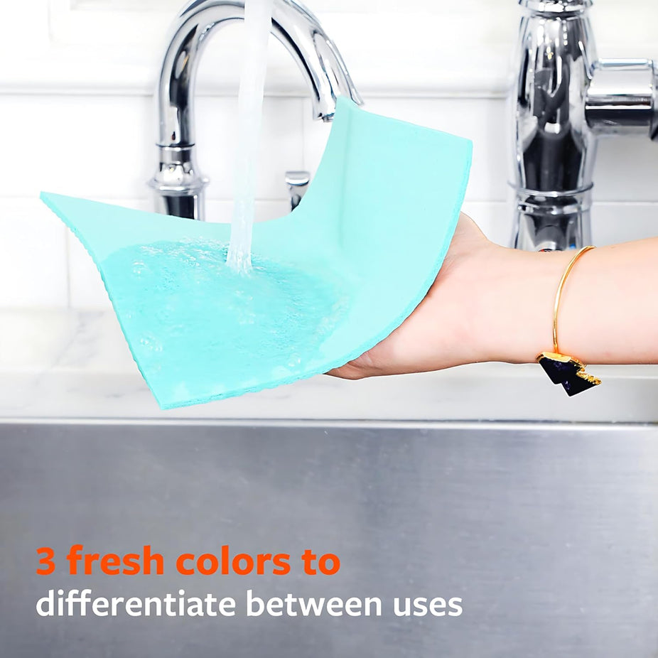 Squeeze Multi Cellulose Sponge Cloths (6 Pack)