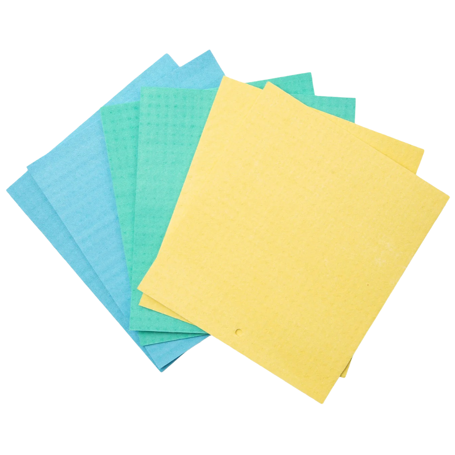 Squeeze Multi Cellulose Sponge Cloths (6 Pack)