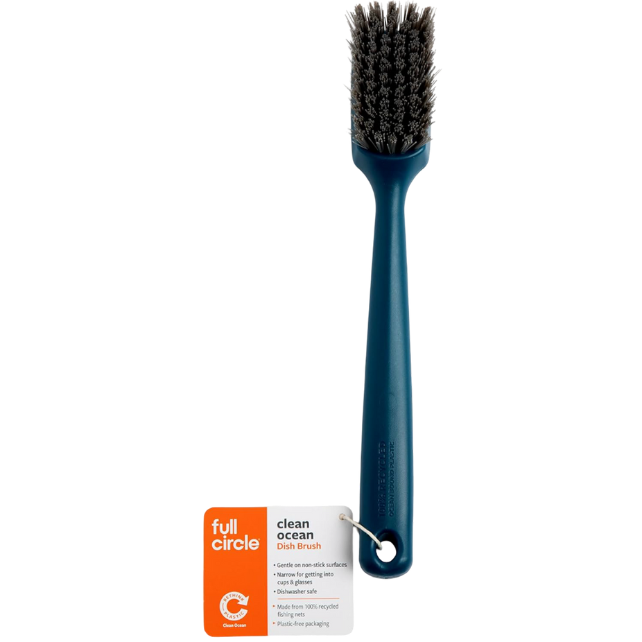 Clean Ocean Dish Brush - Teal