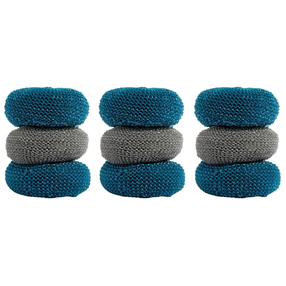 Clean Ocean Netted Scrubbers (Set of 9)
