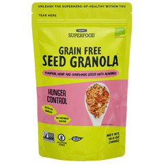 Hunger Control Organic Seed Granola Pouch - Coconut, Almond, Banana