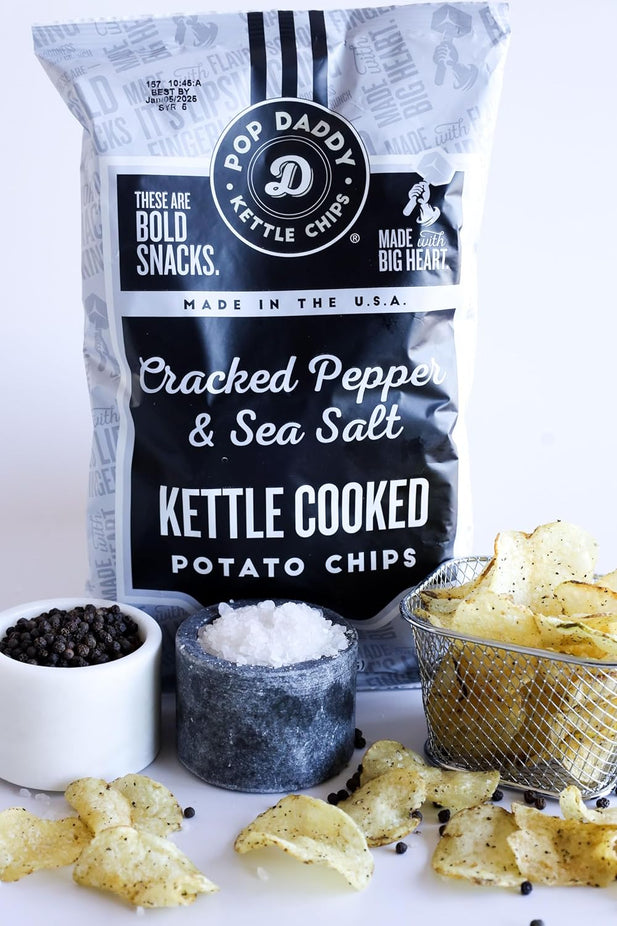 Cracked Pepper Potato Chips