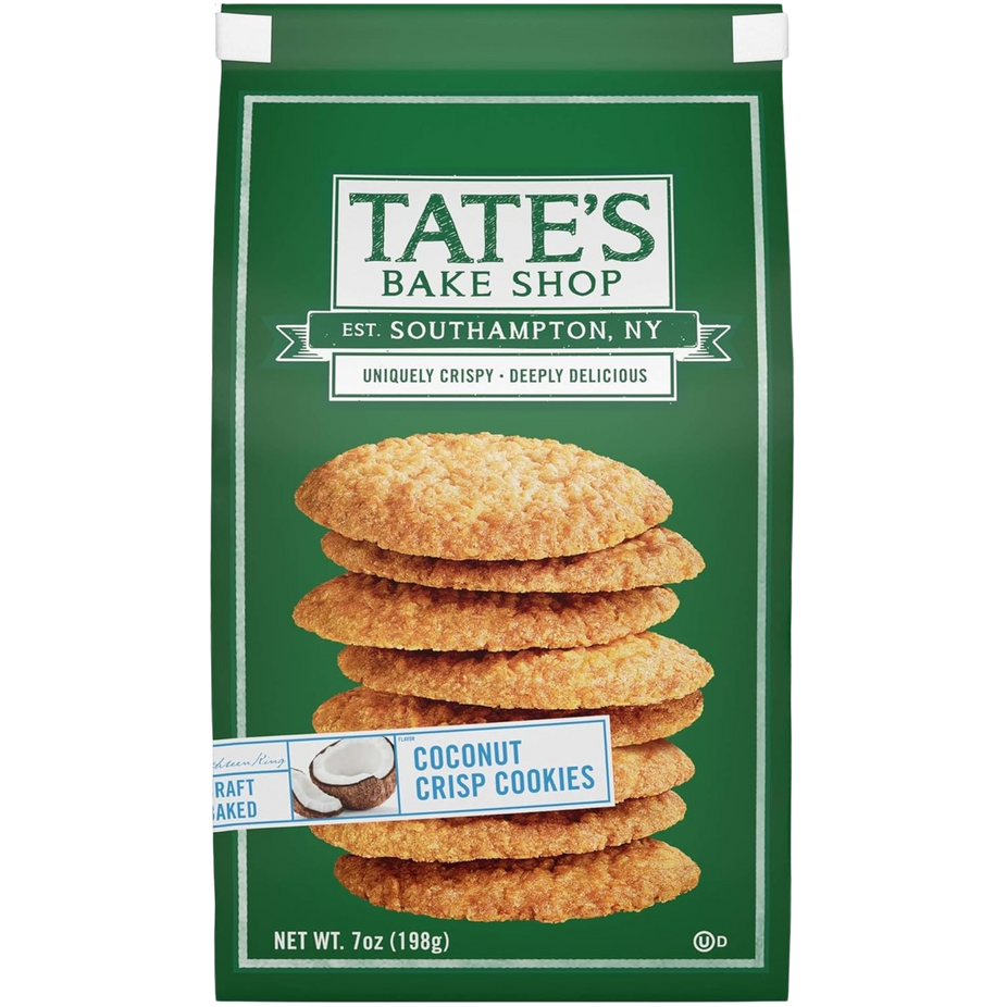 Coconut Crisp Cookies