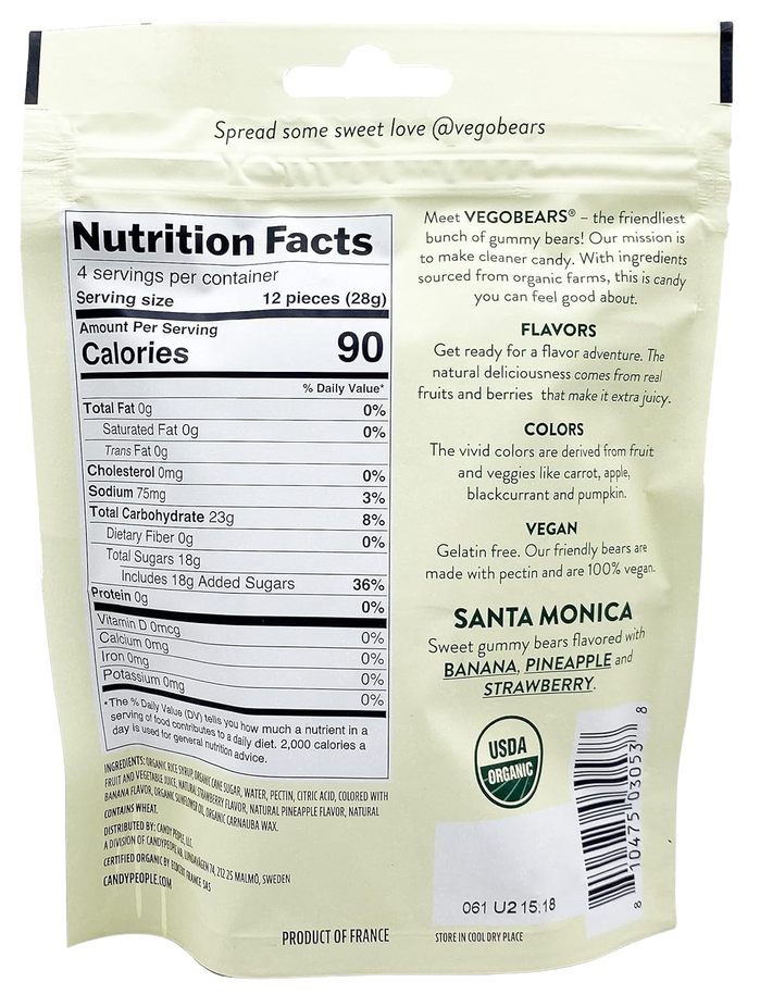 Banana Pineapple Gummy Bear