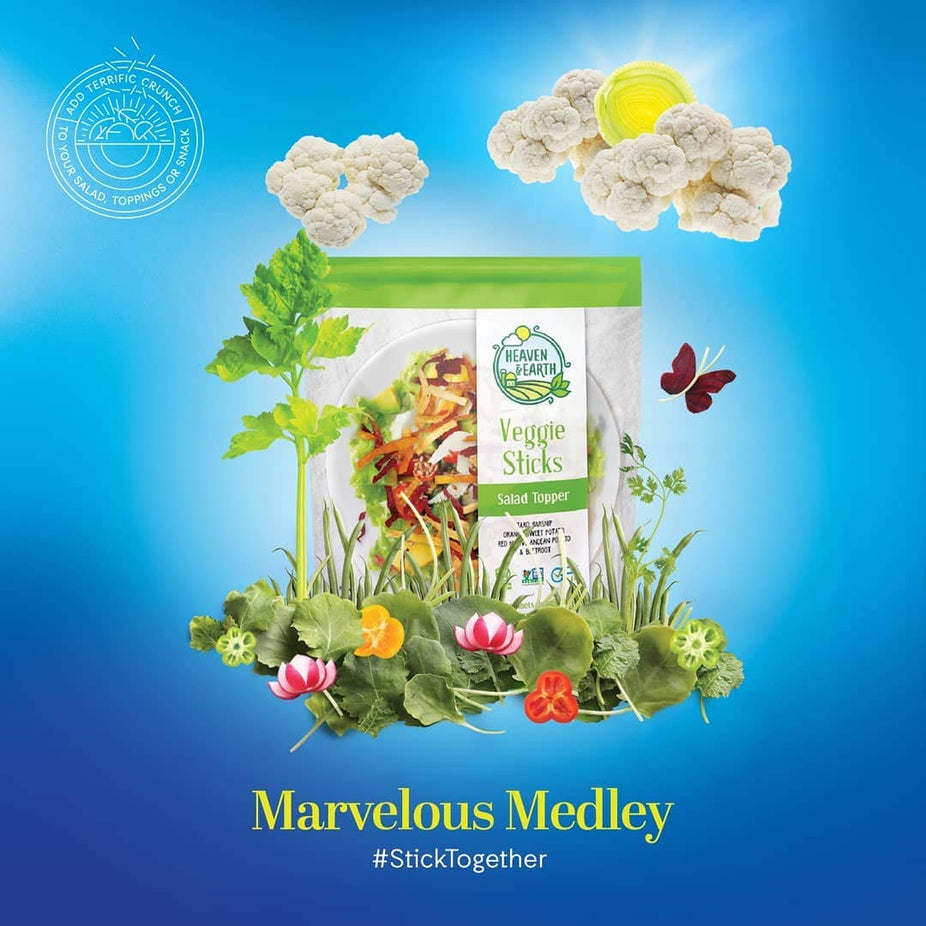 Veggie Stix Salad Topper
