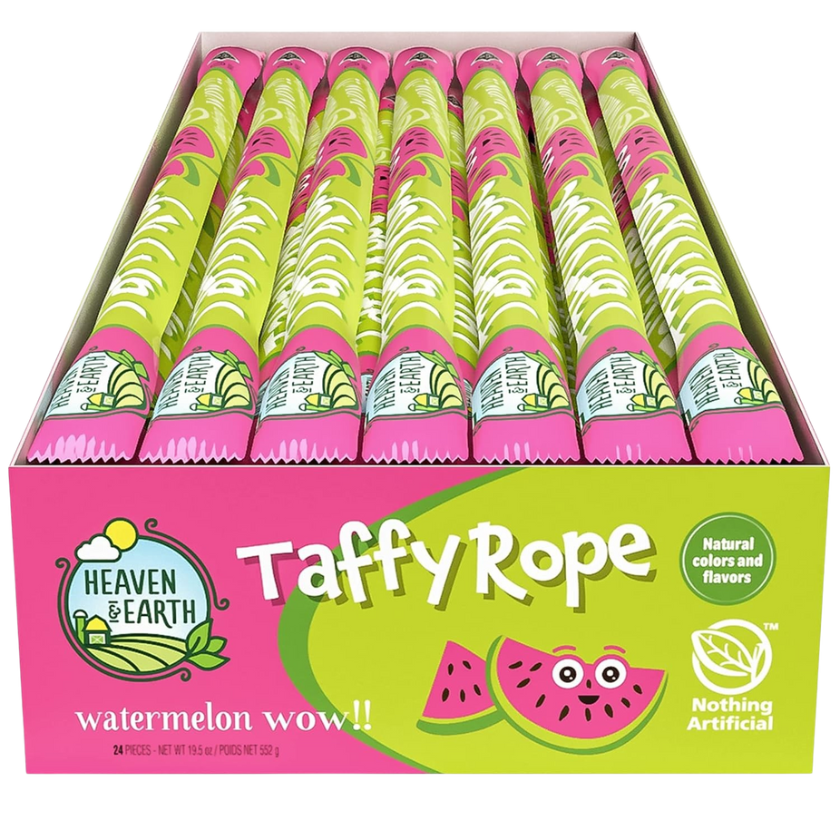 Watermelon Taffy Ropes (24 CT)
