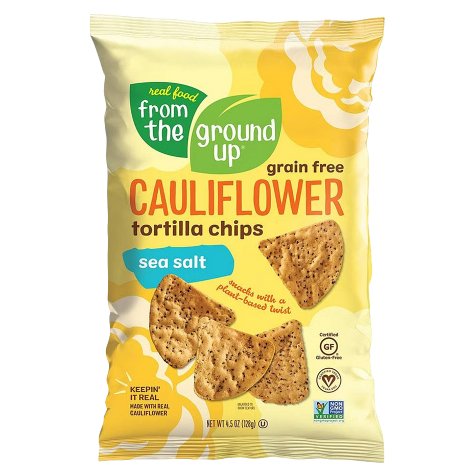 Salted Cauliflower Tortilla Chip