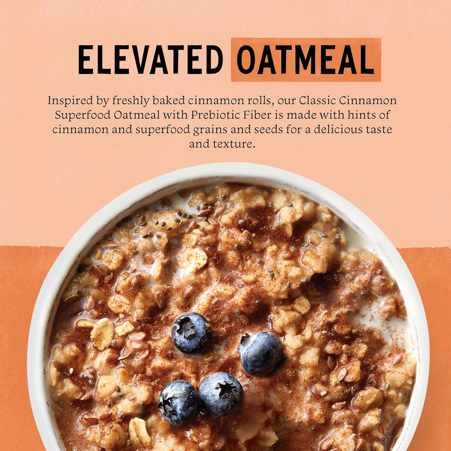 Classic Cinnamon Oatmeal (6 Packets)