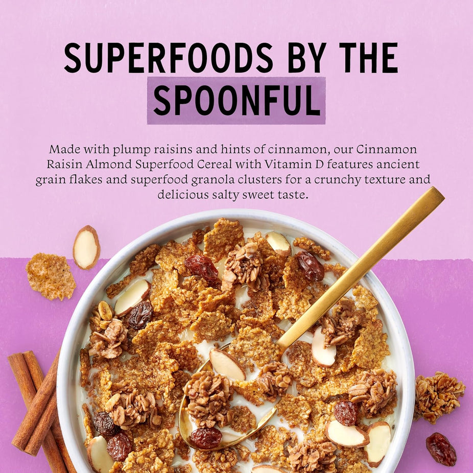 Cinnamon Raisin Almond Cereal