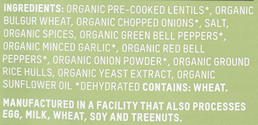 Organic Green Lentil Soup