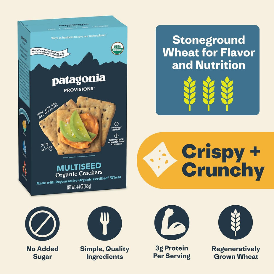 Organic Multiseed Crackers
