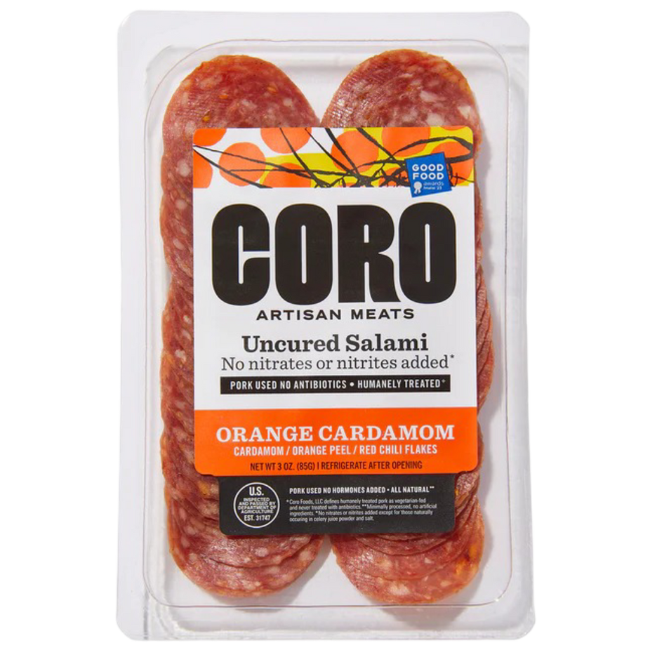 Uncured Orange Cardamom Salami