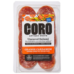 Uncured Orange Cardamom Salami