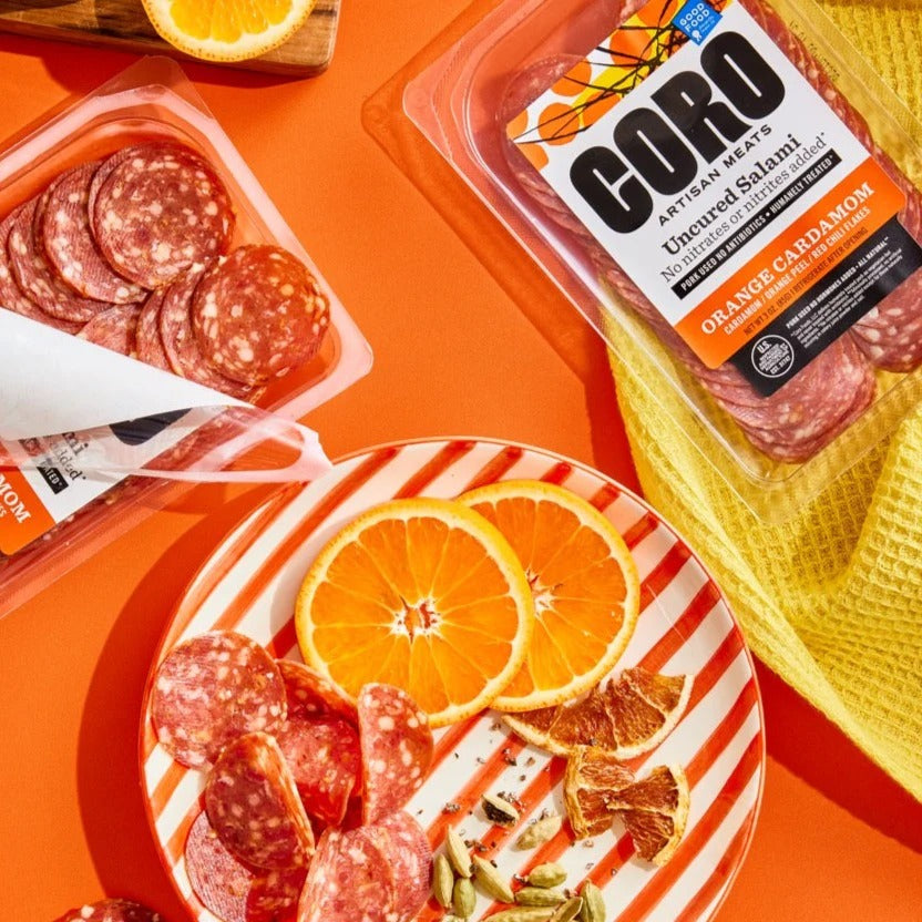 Uncured Orange Cardamom Salami