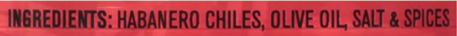 Pepper Habanero Chile Crisp