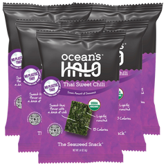 Organic Thai Sweet Chili Trayless Seaweed Snacks (5 pack)
