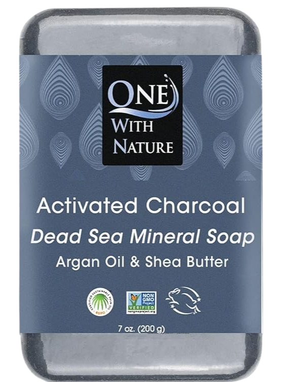 Activated Charcoal with Dead Sea Minerals Soap Bar