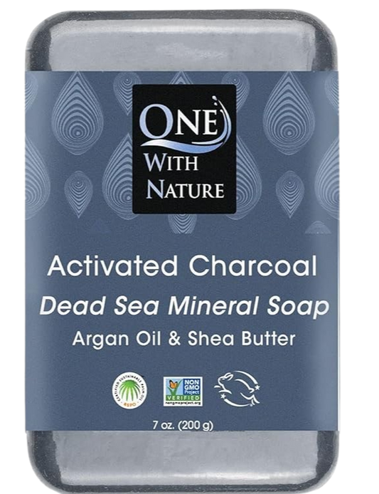 Activated Charcoal with Dead Sea Minerals Soap Bar