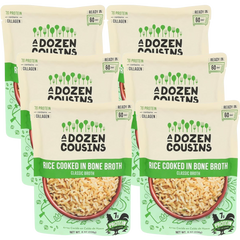 RTE Rice Cooked in Bone Broth Classic (6 Pack)