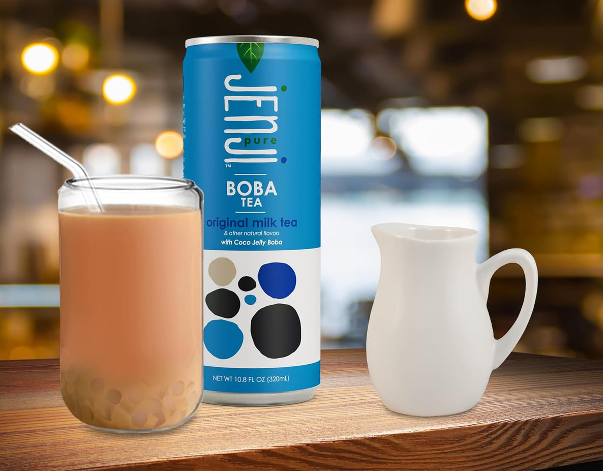 Jen Tea Tapioca Jenji Pure Boba Tea - Original Milk Tea Flavor – Martie