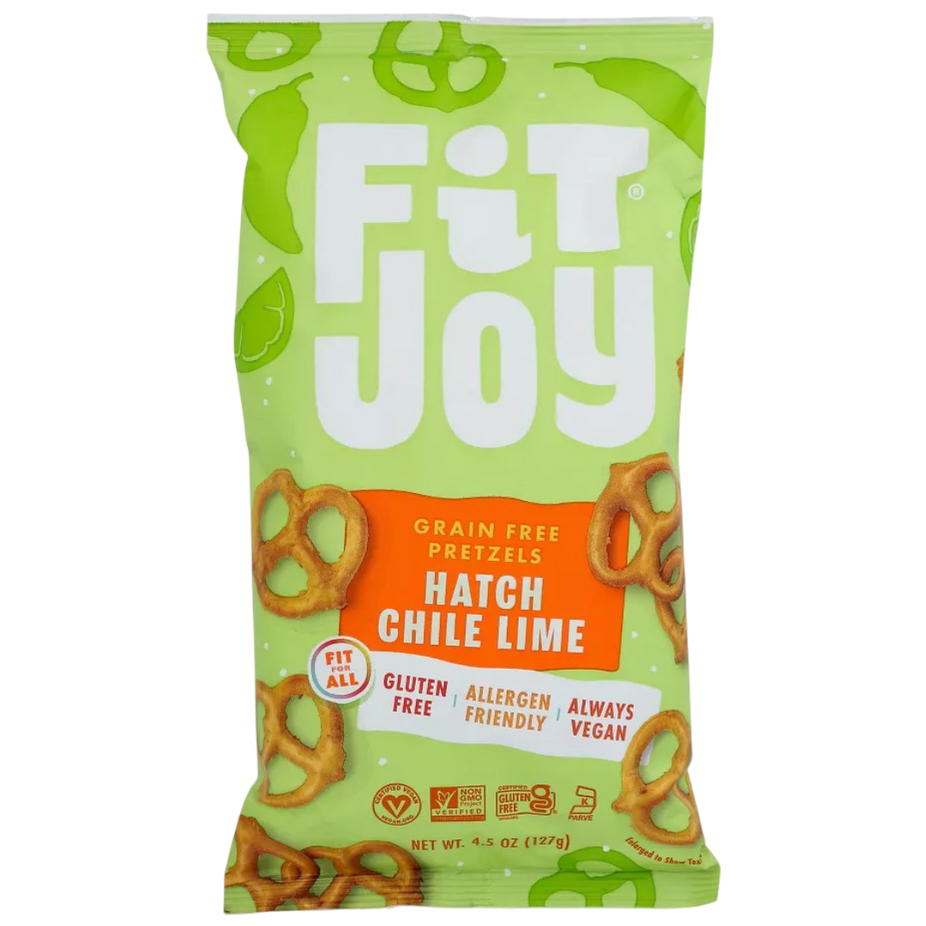 Grain Free Hatch Chile Lime Pretzels