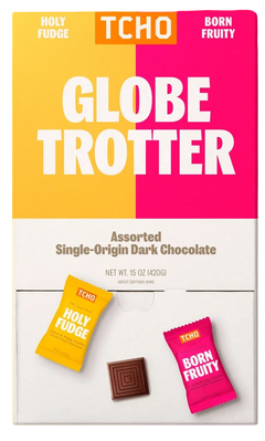 Globe Trotter Assorted Dark Chocolate Squares (60 Pack)