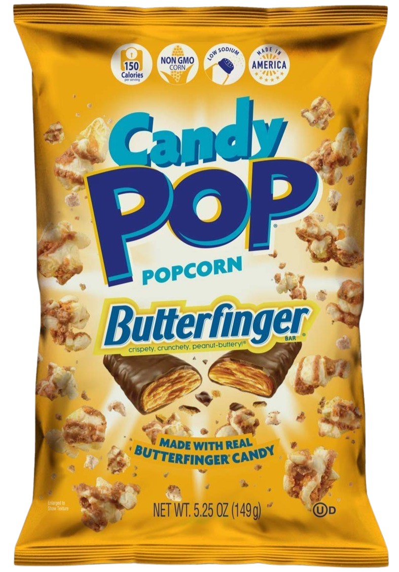 Cookie Pop Popcorn Butterfinger Popcorn – Martie