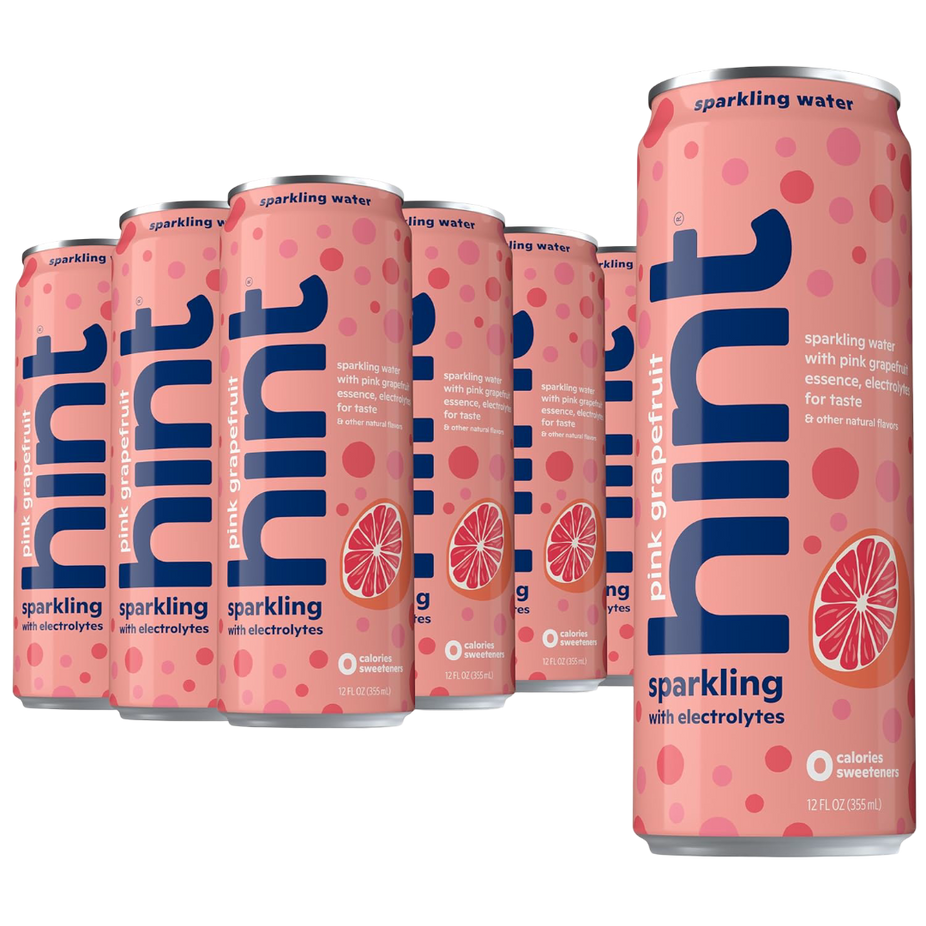 Electrolyte Sparkling Water - Pink Grapefruit (12 Pack)