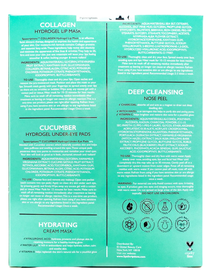 Spa Day Treats - 5 Piece Set