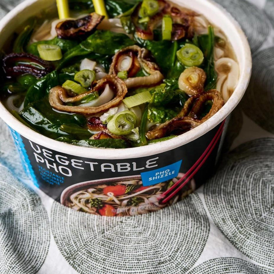 Vegetable Vietnamese Pho Soup Bowl