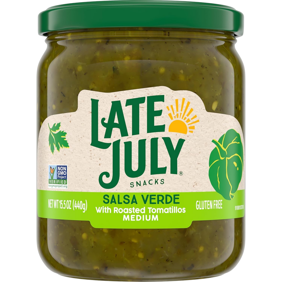 Salsa Verde with Roasted Tomatillos Medium