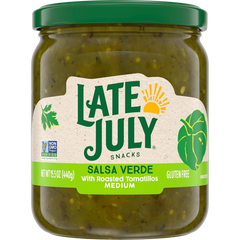 Salsa Verde with Roasted Tomatillos Medium