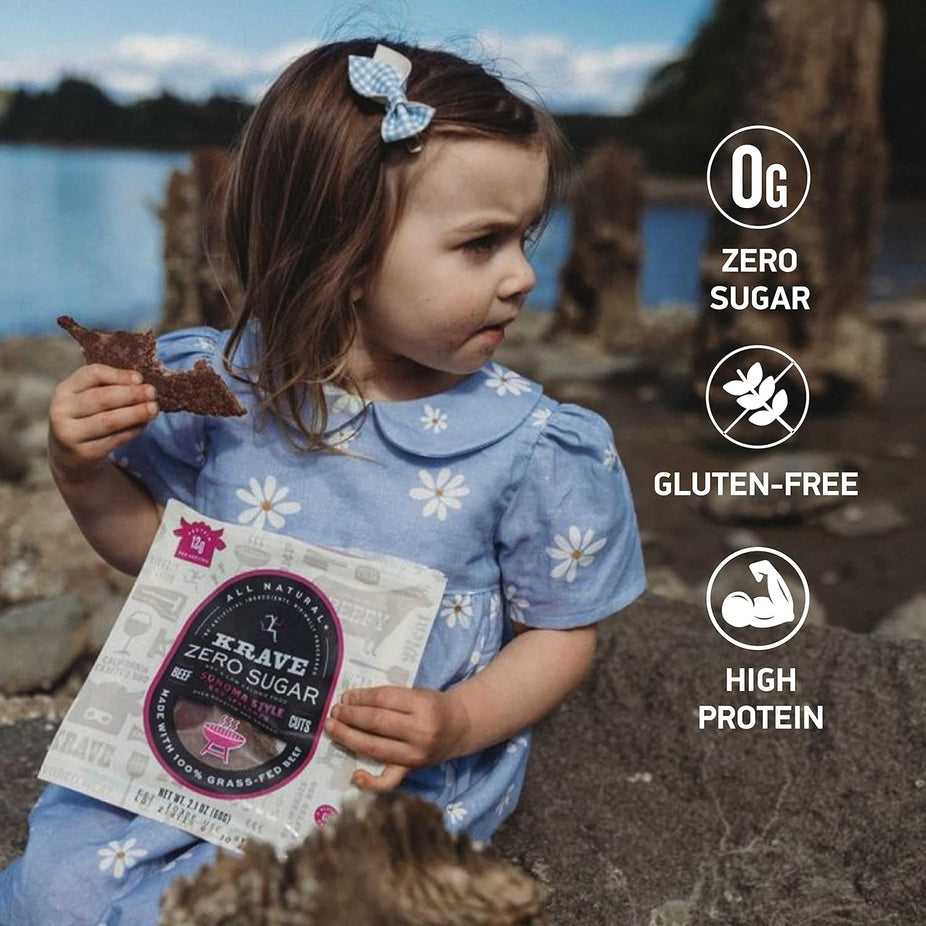 Sonoma Style BBQ Beef Jerky Zero Sugar