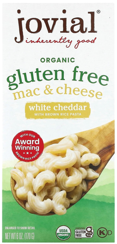Gluten Free White Cheddar Mac & Cheese