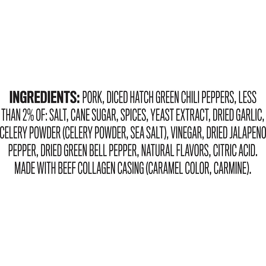 Hatch Green Chile Smoked Sausage