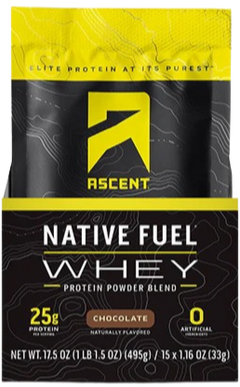 Chocolate Powder Whey Protein - 15 Packets