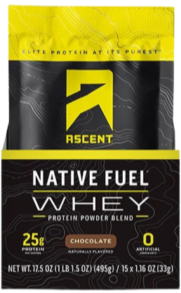 Chocolate Powder Whey Protein - 15 Packets