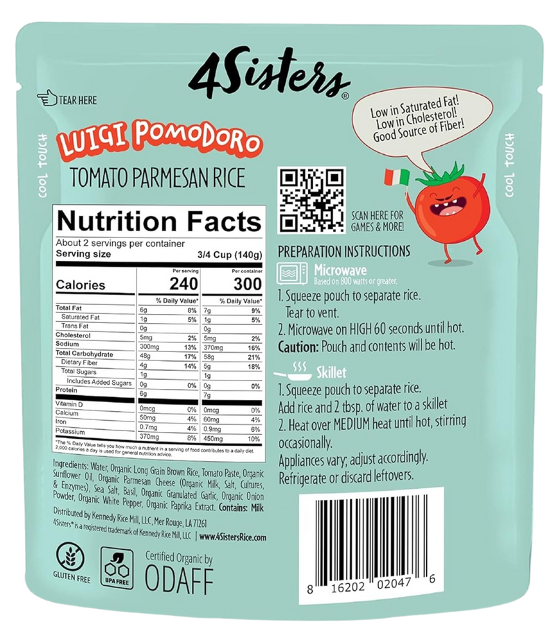 Organic Ready to Eat Rice – Luigi Pomodoro