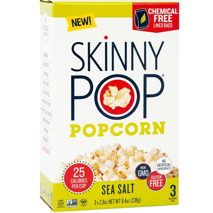 Sea Salt Microwave Popcorn (3 CT)